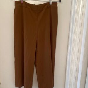Chic Tan Wide Leg Women's Pants